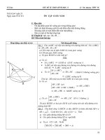 Giao an tc Hình học 11 tuan 33