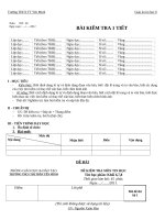 Đề kiểm tra 1 tiết tin 6 ( HK 2)