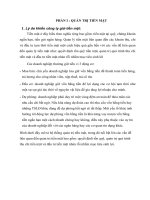 Tiểu luận QUẢN LÝ TIỀN MẶT