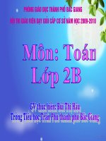 toan: so 1 trong phep nhan va phep chia