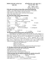 giua ki 1 Tieng Anh 7 (2010-2011).doc
