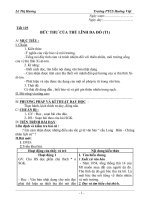 giáo án 6 tiết 125 đến 140