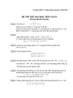 Toan 12 Thi thu DH Nghia Hung A lan 1