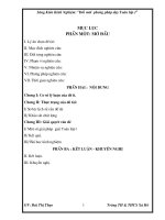 SKKN : PP dạy toán lơp1