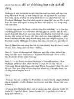 doi chu hang loat trong Math.type