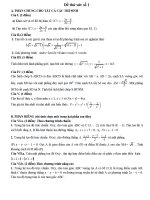 Thử sức với đề thi ĐH (Toán)