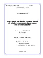 Nghiên cứu đặc điểm lâm sàng, x quang và đánh giá kết quả điều trị lệch lạc khớp cắn loại III angle bằng hệ thống mắc cài MBT (FULL TEXT)