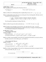 Kiểm tra Toán 10 HK2 - đề số 7