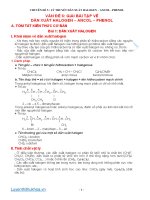 Dẫn xuất halogen phenol ancol