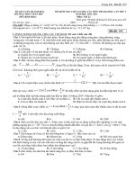 DE THI THU DH MON LY LAN 2 TRAN PHU NGA SON