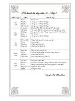 Lich bao giang -Tuan 30 -Lop 2