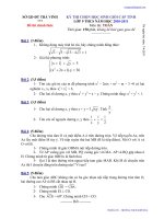 Thi học sinh giỏi toán 9 - Trà Vinh 2011