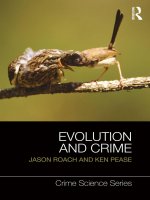 Evolution and Crime (Crime Science Series