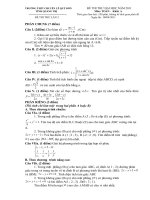 de thi thử lần 2 lQD quang ttri