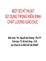 Cac ky thuat danh gia