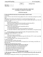 GA. ôn thi tốt nghiệp soạn chuẩn , đầy đủ