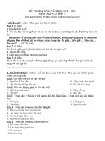 de thi hk II van 7( co dap an, ma tran)