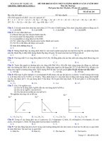 Đề thi và đáp án tham khảo thi thử THPT quốc gia môn hoá  (11)