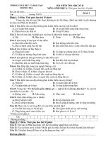 ĐỀ THI HỌC KII CÓ ĐÁP ÁN