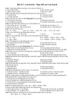 bai tap ve luu huynh