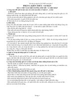 ôn thi TN địa lí theo Chuẩn KTKN