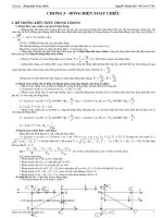 Chương - DÒNG ĐIỆN XOAY CHIỀU(Đáp án)