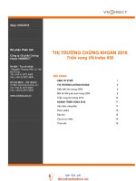 Thị trường chứng khoán 2010-Triển vọng VN Index 650