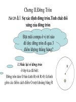 bai 1.Su xac dinh duong tron.Tinh chat