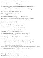 Ôn tập đạo hàm 11 (hay)