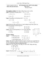 KIEM TRA HOC KI II LOP 8 CO DAP AN DAY DU