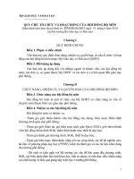 Quy chế hoạt động của Hội đồng bộ môn