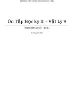 Ôn tập Học kì 2 - Vật lí 9