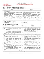 GIÁO ÁN GHÉP 4+5 TUẦN 34- CKTKN