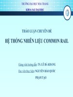 hệ thống common rail