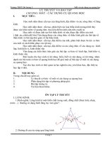 Lý thuyết - Bài tập chương Mắt - dụng cụ quang