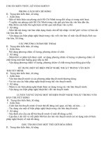 Chuẩn kiến thức kỹ năng môn Ngữ văn 9