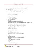 Đồ án cơ sở thiết kế máy