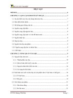 Thiết kế  nhà máy sữa từ nguyên liệu sữa tươi và cream với hai mặt hàng: Sữa chua uống tách 13 chất béo năng suất 19000 tấn nguyên liệu năm và bơ lên men năng suất 10 tấn nguyên liệu ca