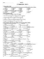 Grade 7-2nd semester-test 2