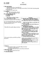 Giáo án môn địa lý lớp 6