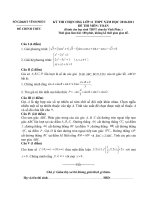 ĐÈ THI HỌC SINH GIOI TOAN 11 NĂM HOC 2010-2011