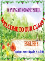 Giáo án tham khảo bồi dưỡng thao giảng Anh 6 Unit 4 Big or small  (7)