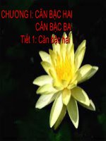 Giáo án tham khảo bồi dưỡng thao giảng Đại số 9 Bài Căn thức bậc hai (10)