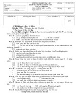 Đề Toán-Tiếng Việt lớp 4 CKII-09-10