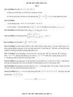 bộ đề Toán luyện thi Đại học
