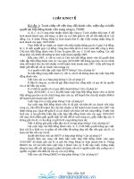 Bài tập Luật kinh tế