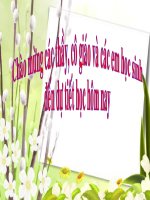 Bài: Hình chữ nhật