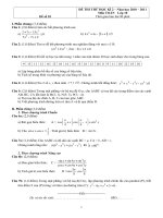 Kiểm tra Toán 10 HK2 - đề số 10