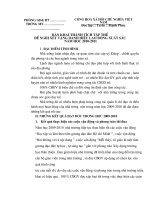 Bản thành tích tập thể năm học 2010-2011