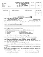 Đề CuốiKI  Khoa Sử Địa lý Lớp 4-5_10_11